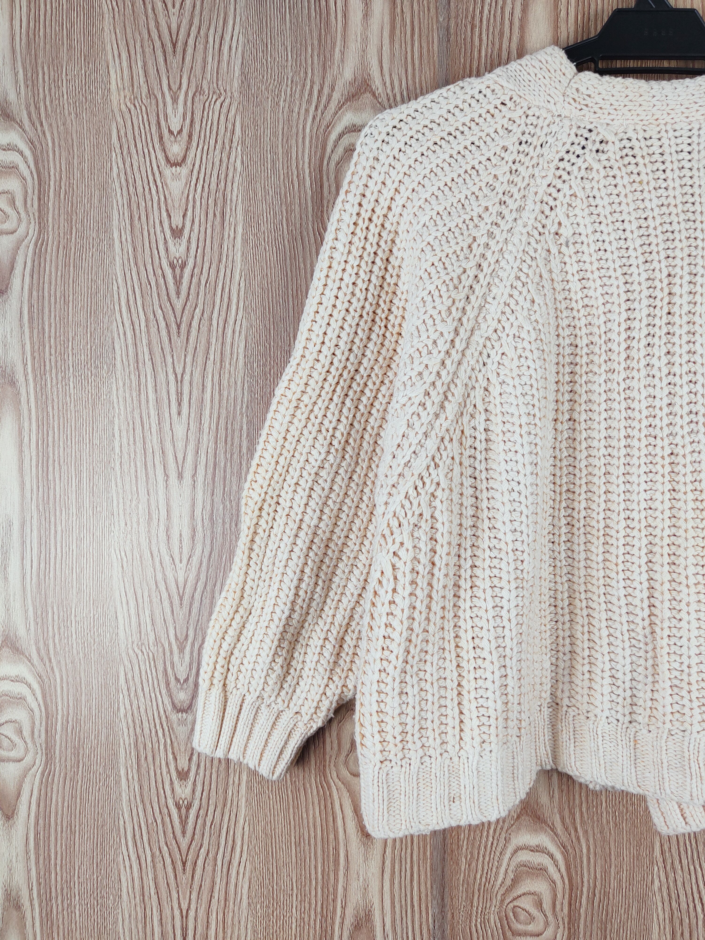 Japanese Brand Spray Premium Orange Knitwear Cardigan #W149 Size M / US 6-8 / IT 42-44 - 8 Thumbnail