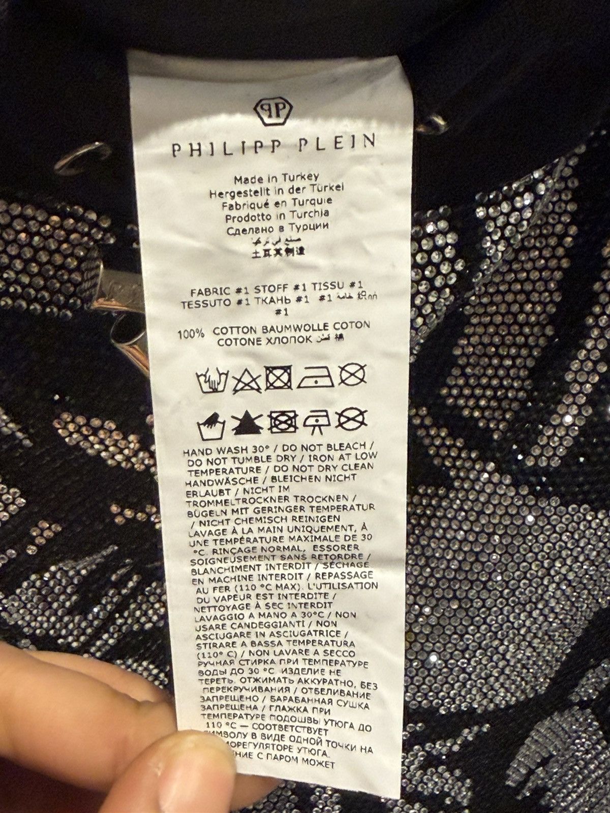Philipp Plein Philipp Plein Crystal Tracksuit Set Sample Rare Rhinestone Size US L / EU 52-54 / 3 - 21 Thumbnail