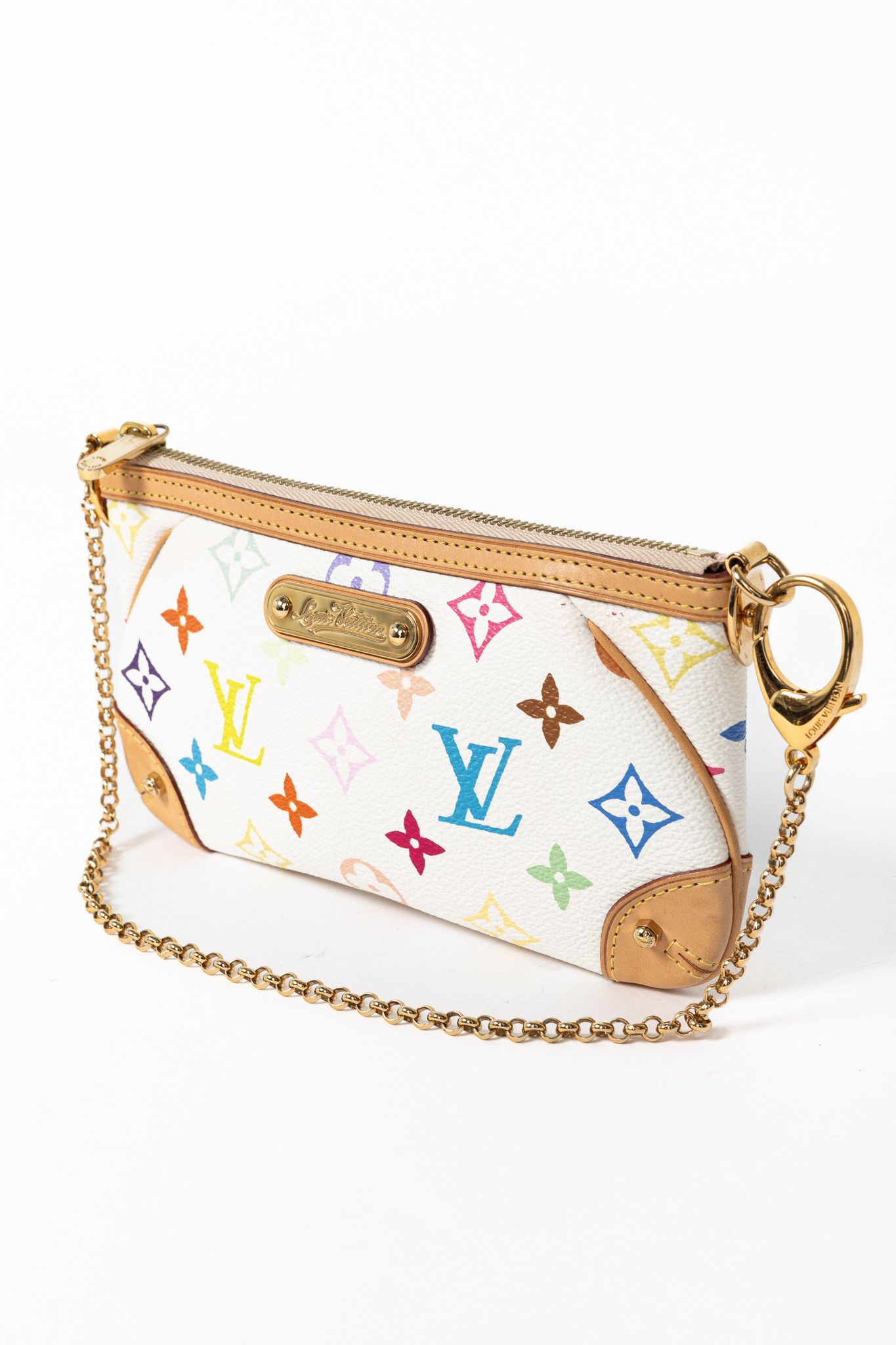 Louis Vuitton × Takashi Murakami Louis Vuitton Milla MM Multicolore Monogram Pochette Size ONE SIZE - 5 Thumbnail