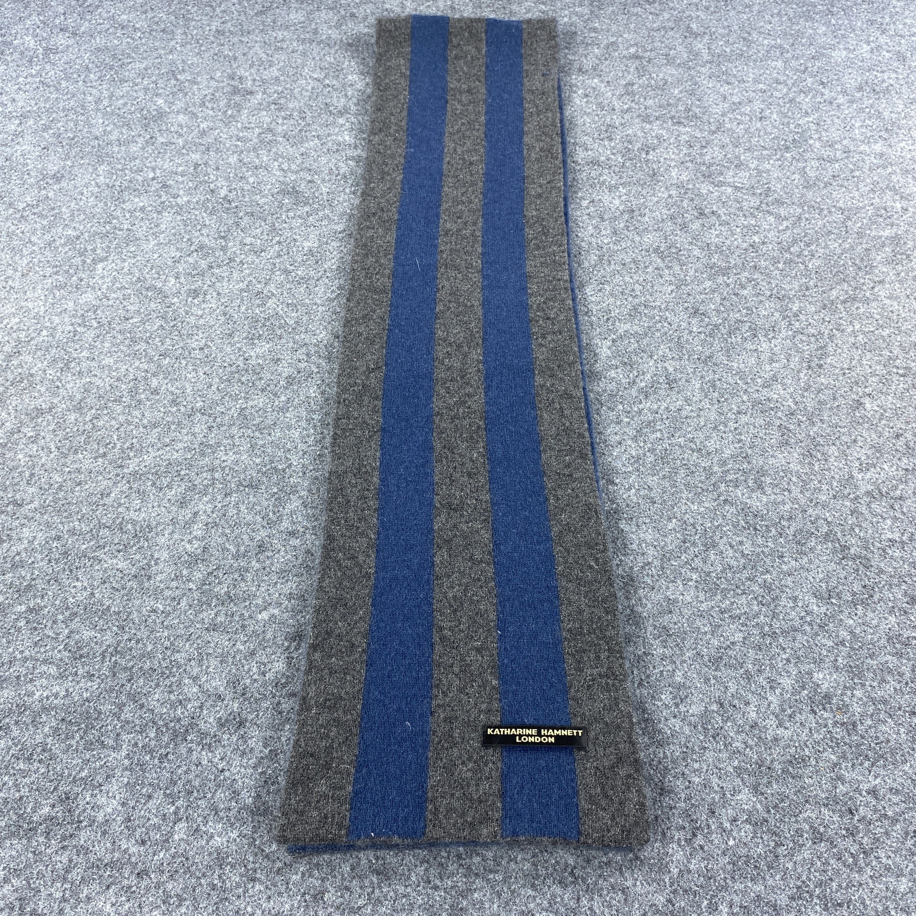 Katharine Hamnett London × Vintage Katharine Hamnett London Scarf # Muffler # Neckwear # D415 Size ONE SIZE - 3 Thumbnail