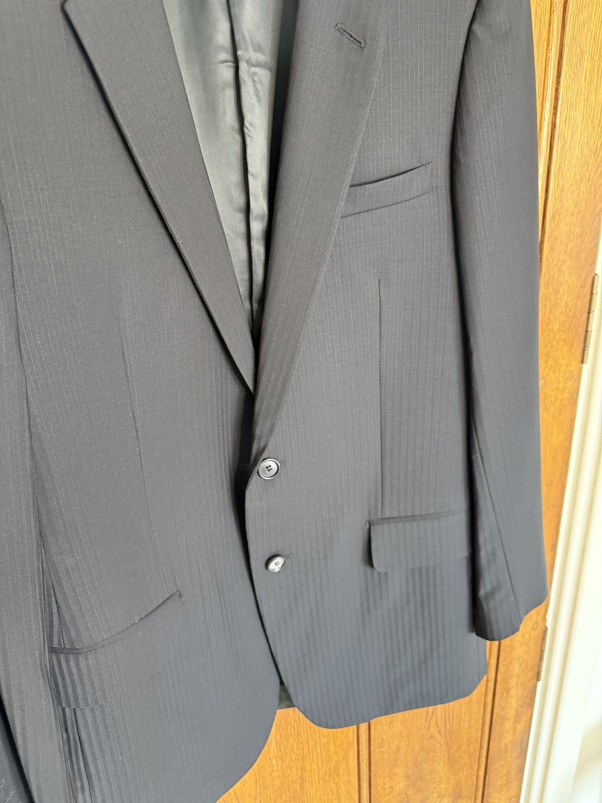 Dior SS07 Dior Homme subtle pinstripe suit 48 Size 38R - 5 Thumbnail