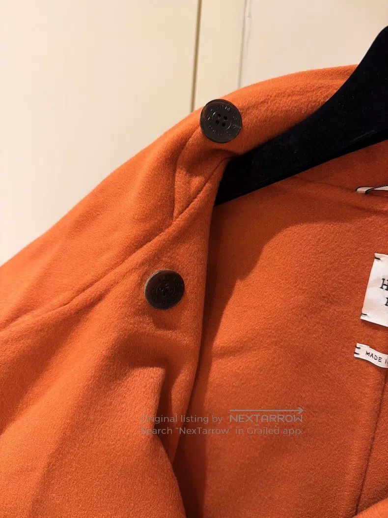 Hermes Hermes Single-breasted cashmere coat Size XS / US 0-2 / IT 36-38 - 7 Thumbnail