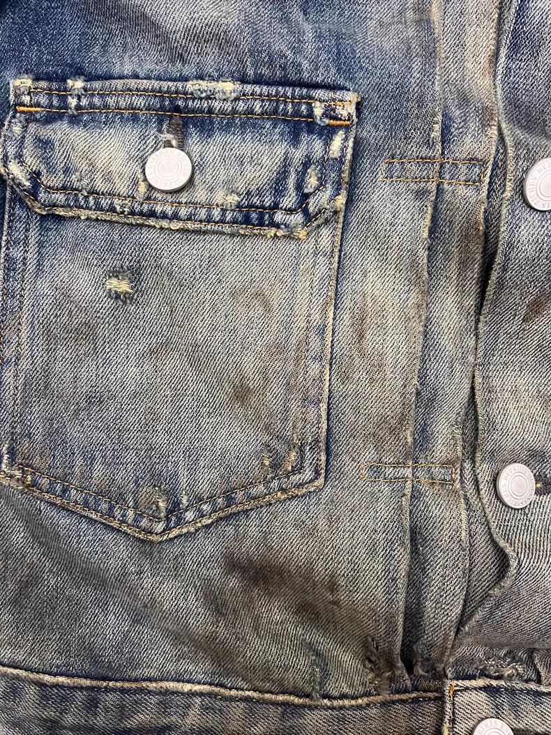 ENFANTS RICHES DEPRIMES FW24 Worn Single Breasted Jacket Ou