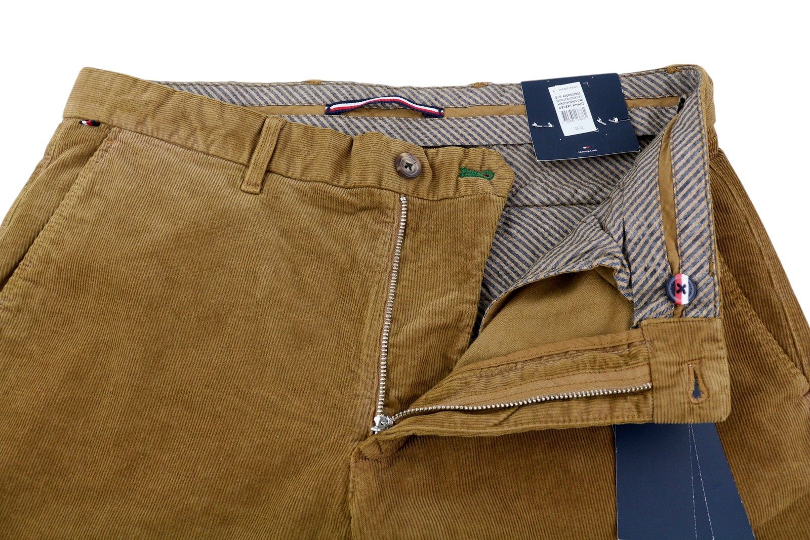 Tommy Hilfiger DENTON CHINO CORDUROY W33/L32 Straight Fit Leg Pants 85361 Size US 33 - 4 Thumbnail