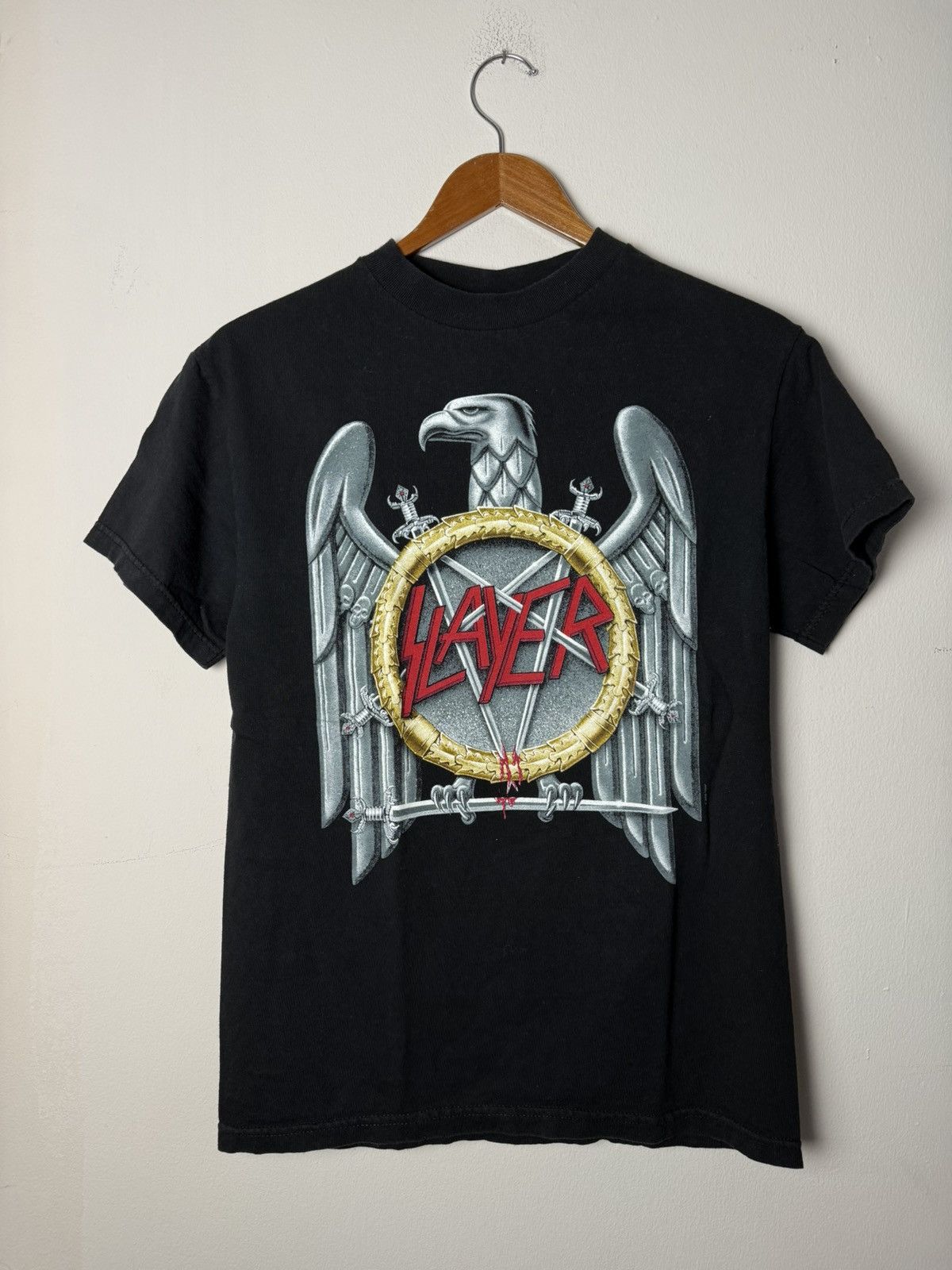 Vintage Vintage Slayer 2005 Artimonde Licensed Tee Size US S / EU 44-46 / 1 - 1 Thumbnail