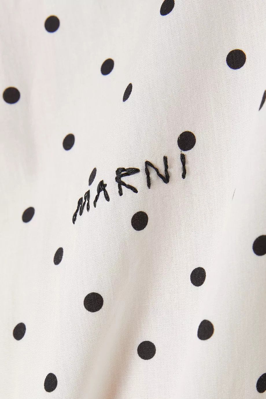 Marni o1y1125 Patterned Shirt in White/Black Size M / US 6-8 / IT 42-44 - 4 Thumbnail
