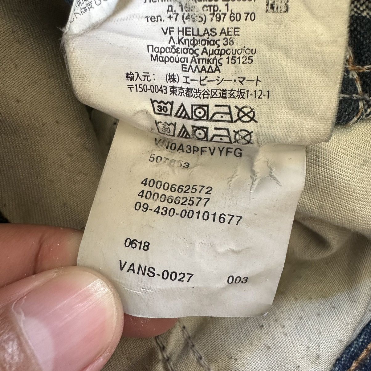 Japanese Brand Vintage WranglerXVans Limited Edition Rare Denim Jean Pant Size US 28 / EU 44 - 11 Thumbnail