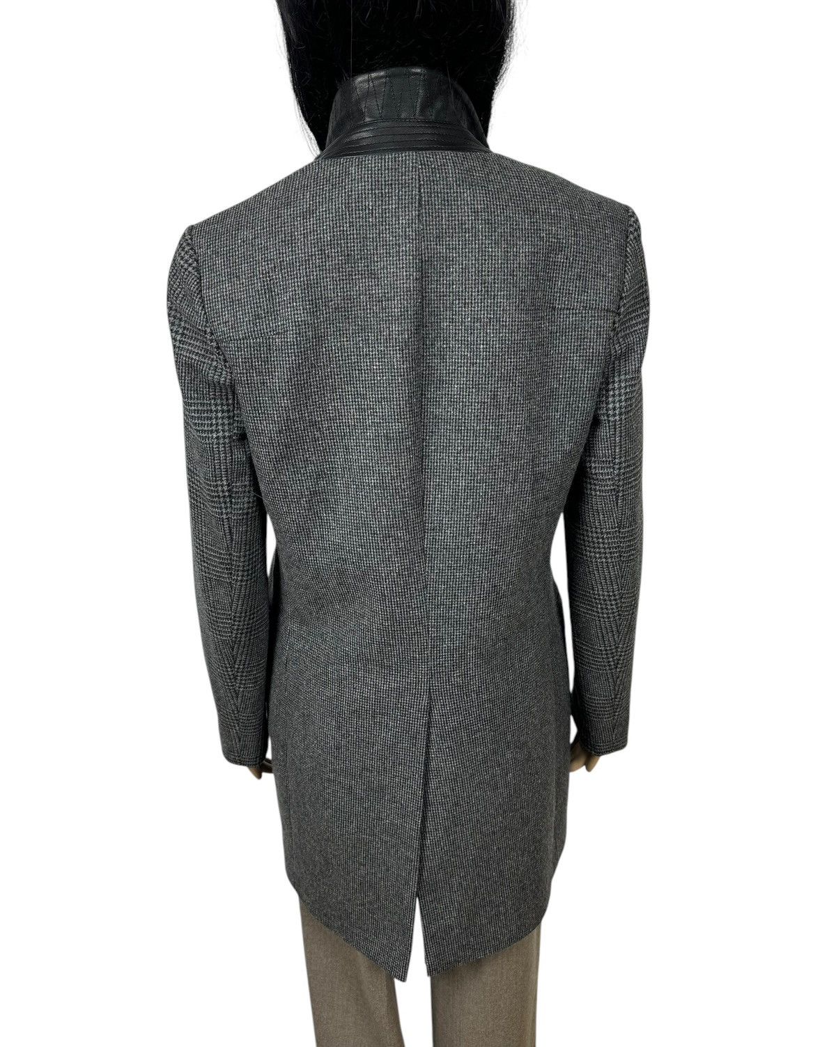 Allsaints All Saints Wool Coat 1 Button Plaid Sleeves size US6 EU38 Size M / US 6-8 / IT 42-44 - 8 Thumbnail