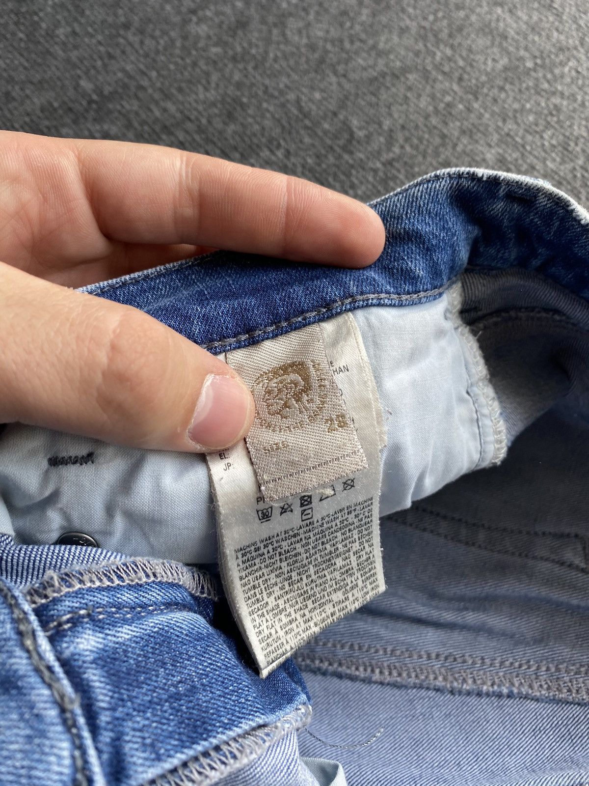 Diesel 🔥Opium Punk Diesel belthy blue jeans women 28 alt goth emo Size 28" / US 6 / IT 42 - 5 Thumbnail