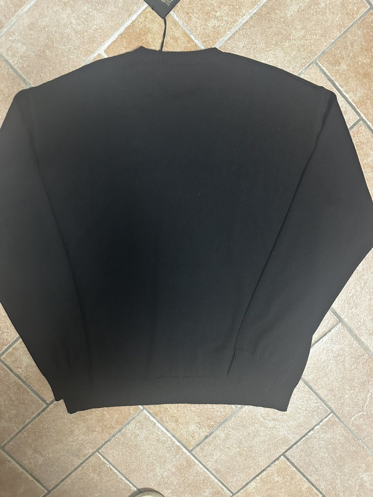 Versace Versace Black Logo Sweatshirt Size US XL / EU 56 / 4 - 7 Thumbnail