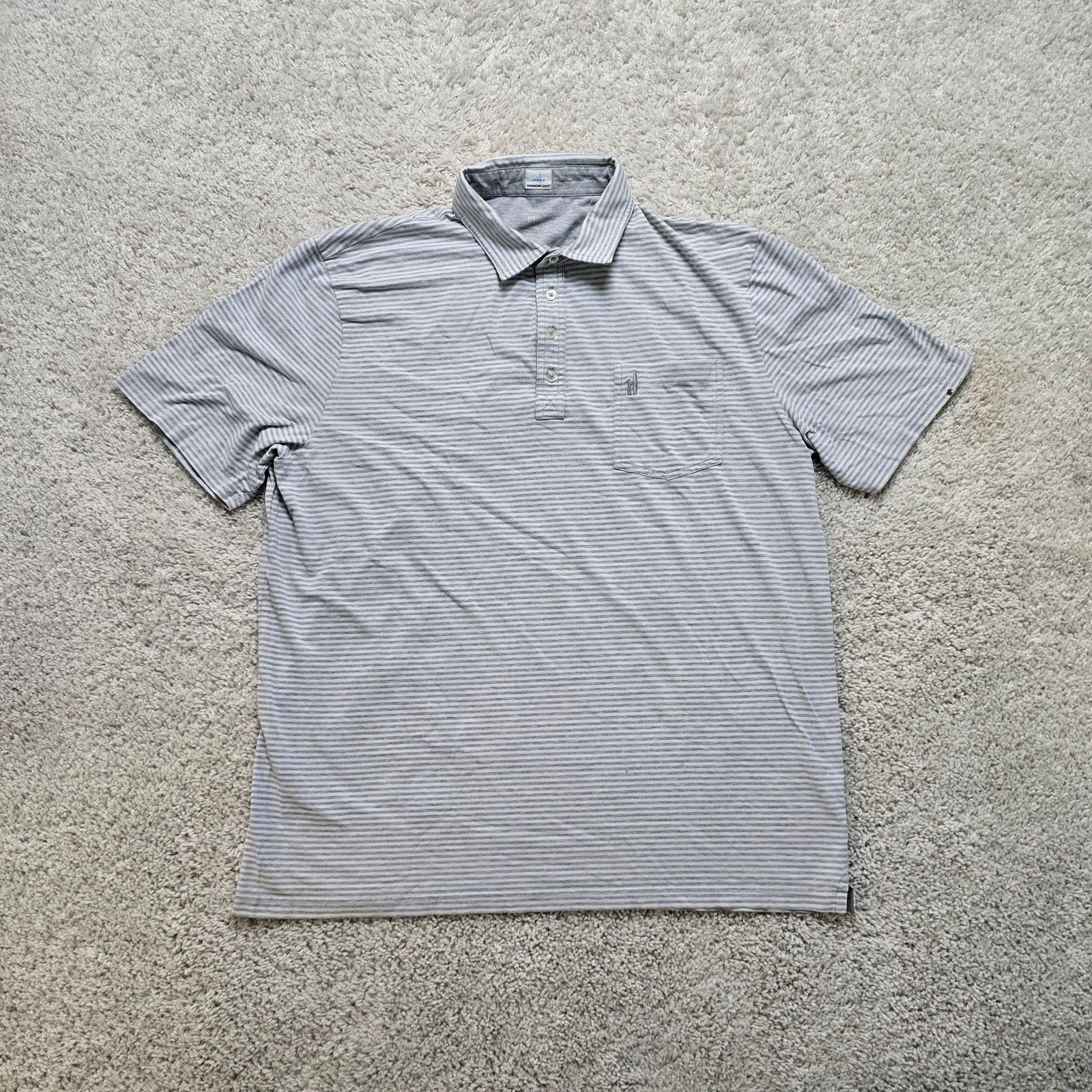 Other Johnnie-O Mens Performance Golf Stretch Polo XXL 2XL Grey Size US XXL / EU 58 / 5 - 2 Thumbnail