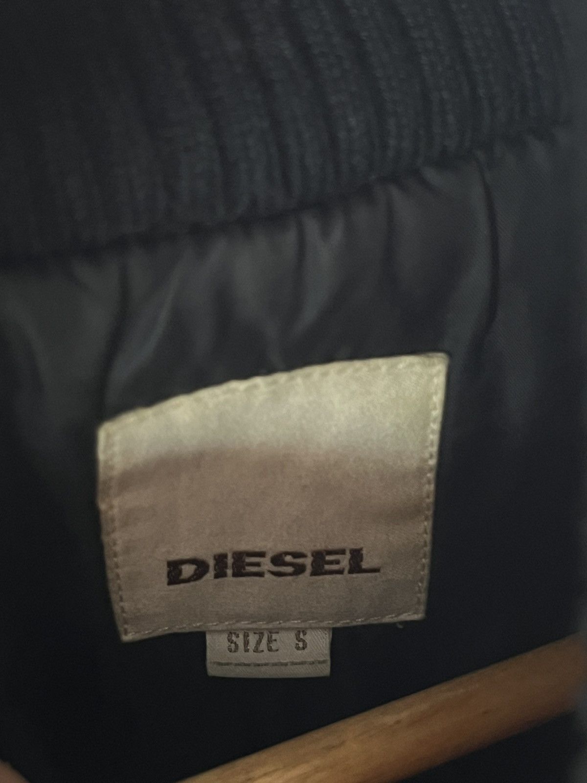 Diesel Vintage Diesel Biker Jacket Motorcycle Black Spalmatura Size US S / EU 44-46 / 1 - 14 Thumbnail