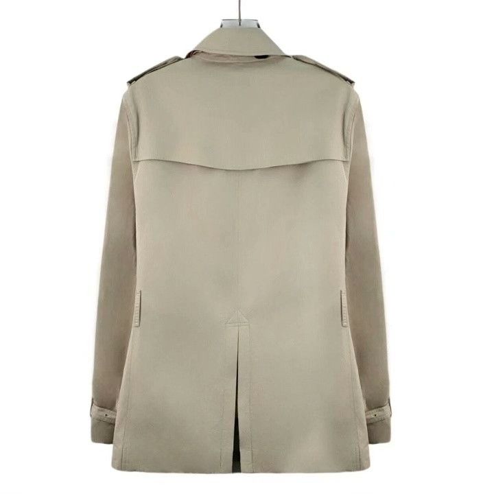 Burberry Burberry Beige Cotton Trench Coat Size US M / EU 48-50 / 2 - 2 Thumbnail