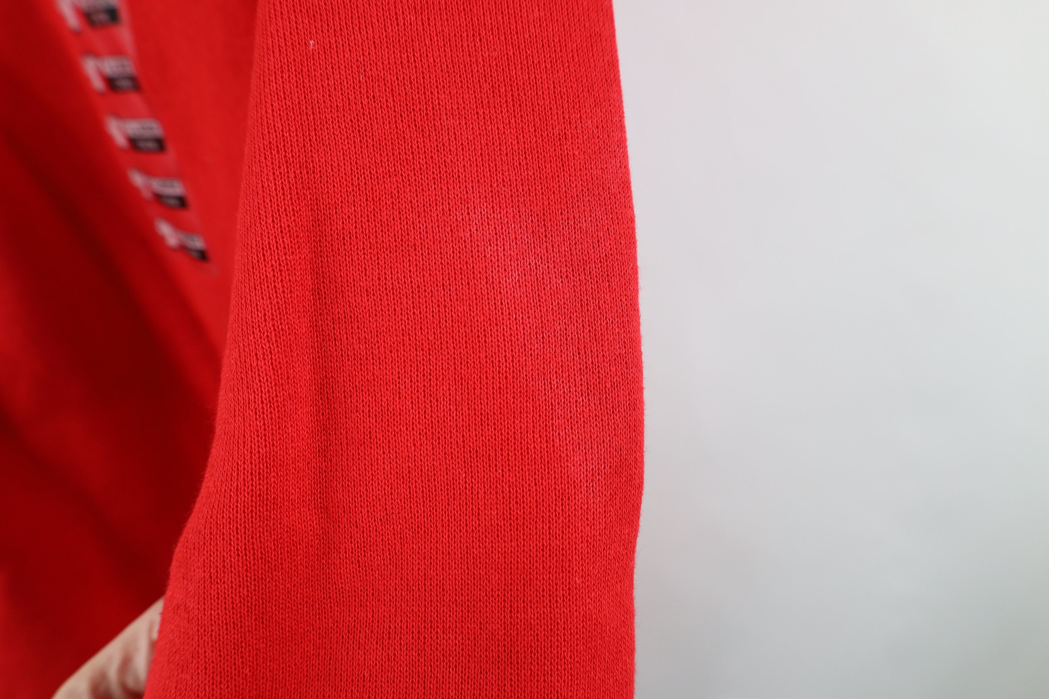 Vintage Deadstock Vintage 90s Streetwear Crewneck Sweatshirt Red USA Size XL / US 12-14 / IT 48-50 - 11 Thumbnail