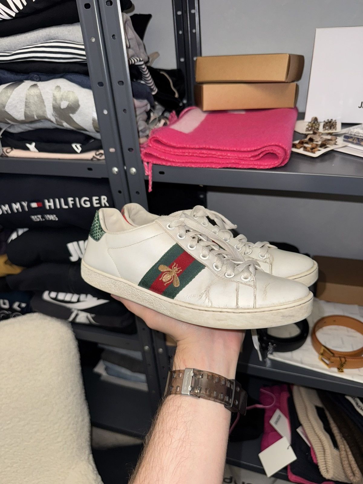 Gucci Gucci Ace Sneakers Size US 6.5 / IT 36.5 - 1 Thumbnail