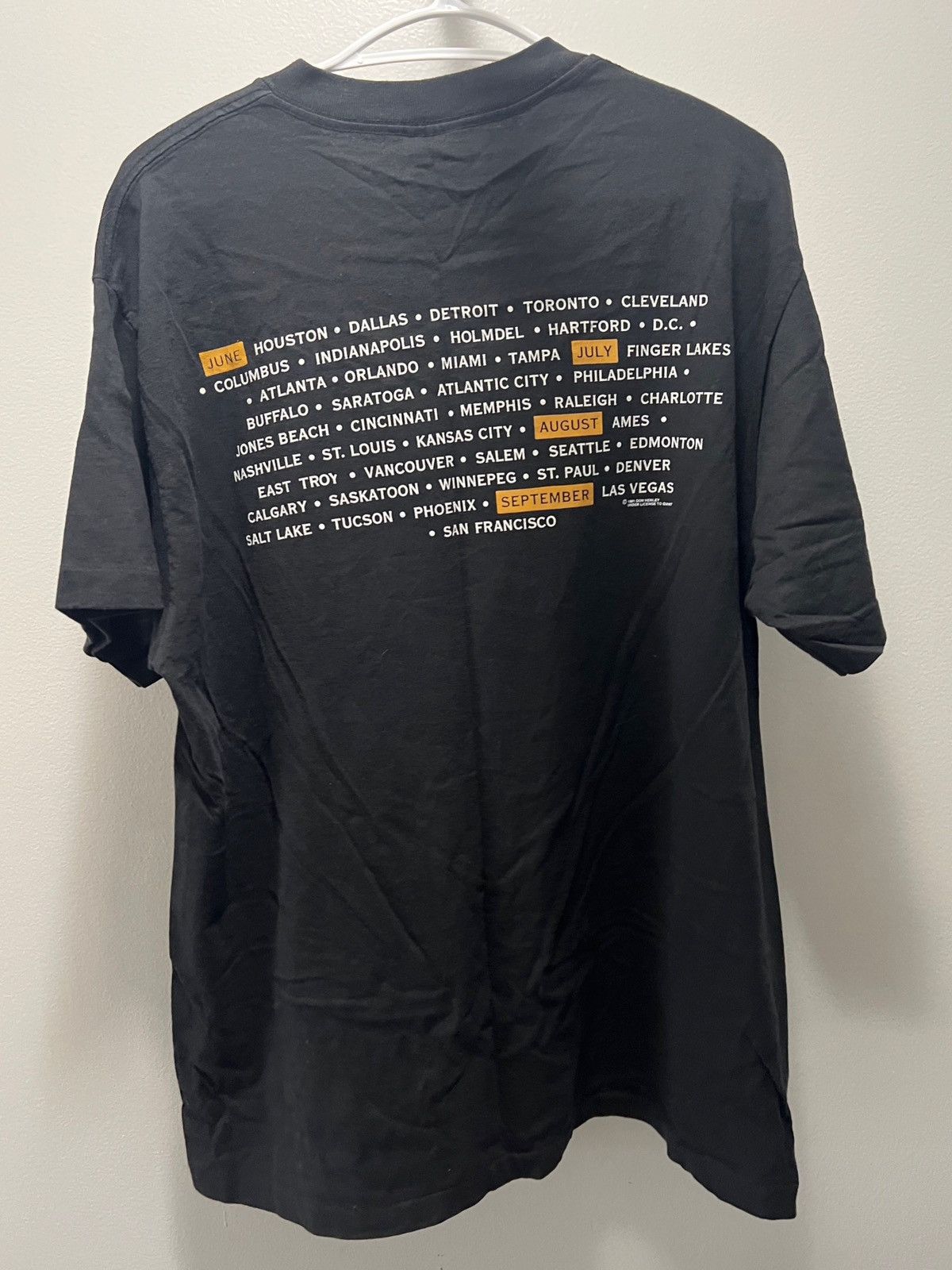 Band Tees × Vintage Vintage 91 Don Henley World Tour Size US XL / EU 56 / 4 - 2 Thumbnail
