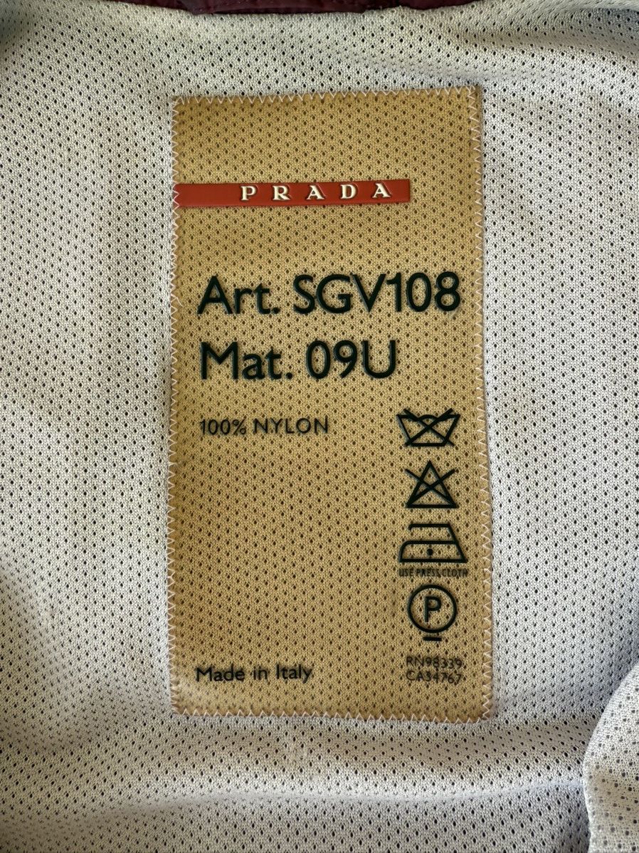 Prada Prada Sport Nylon Vest Size US M / EU 48-50 / 2 - 3 Thumbnail