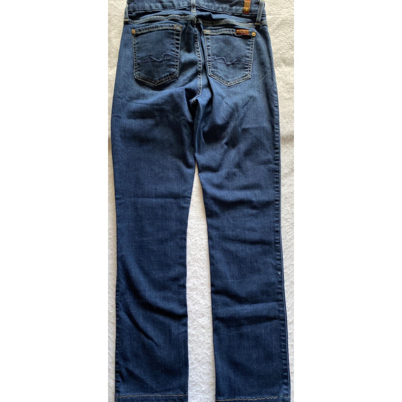 7 For All Mankind 7 For All Mankind Jeans Women’s Jeans Skinny Regular 30 30 29 Blue Stretch Womens Slim Straight 90s? Size 30" / US 8 / IT 44 - 7 Thumbnail