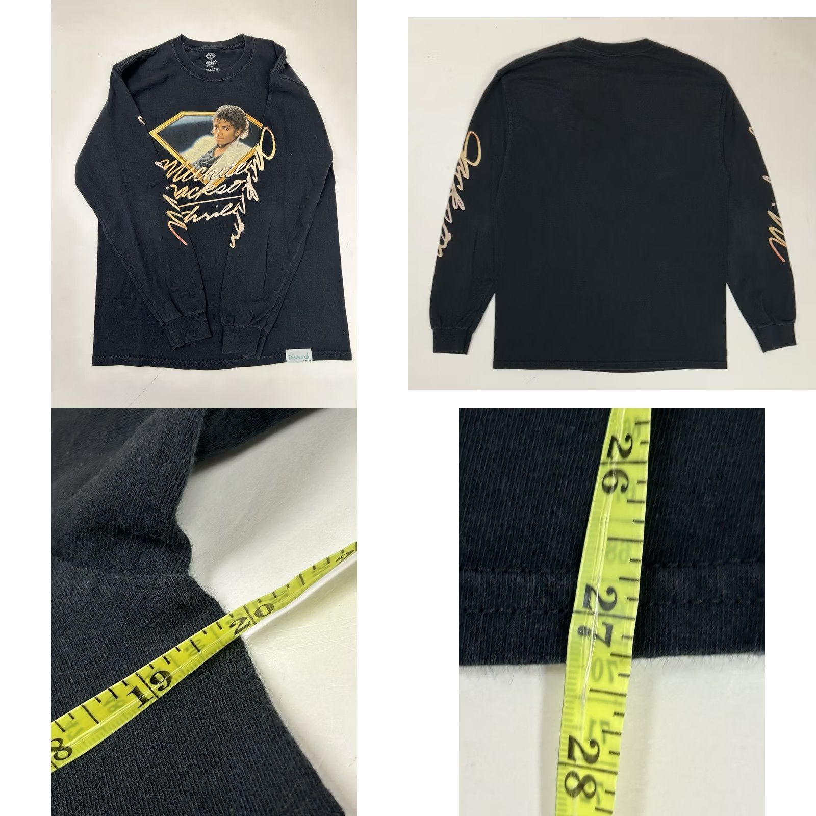 Diamond Supply Co. Diamond Supply Co. Micheal Jackson Thriller Men’s Black Long Sleeve Shirt Size M Size US M / EU 48-50 / 2 - 8 Thumbnail