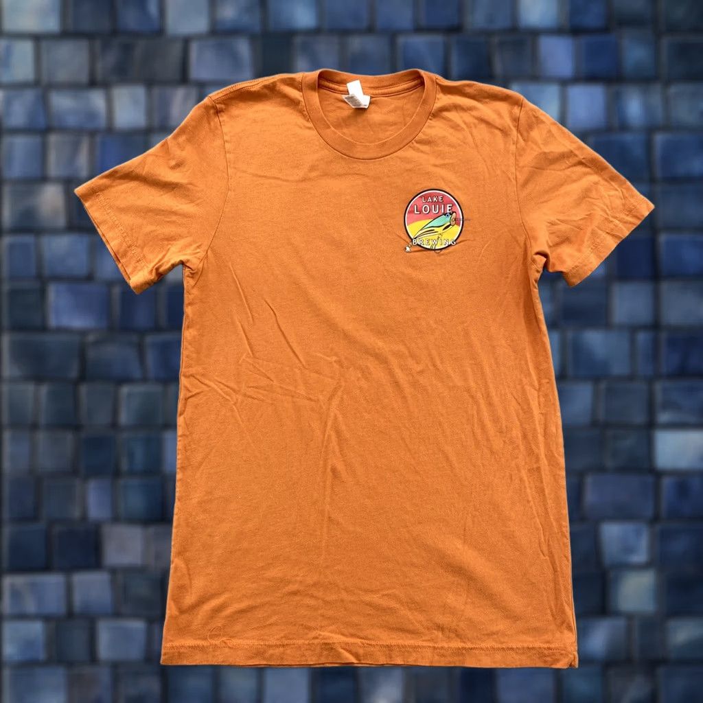 Doublet Lake Louie Brewing Wisconsin Double Sided T-Shirt Men’s Size M Orange Lake Louie Double Sided Shirt Mens Medium Vintage? Size US M / EU 48-50 / 2 - 1 Thumbnail