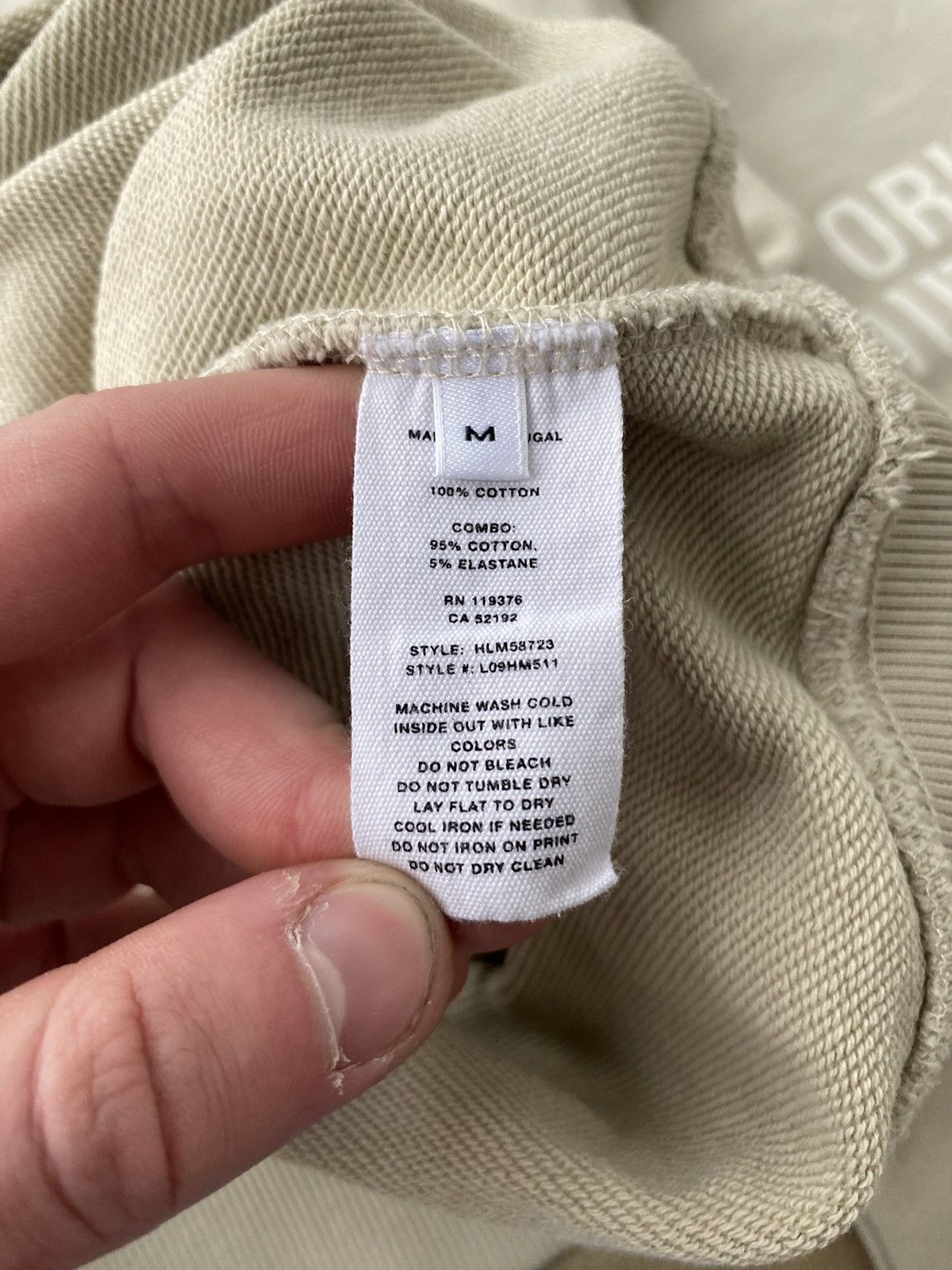 Helmut Lang Helmet Lang box logo sweatshirt Size US M / EU 48-50 / 2 - 14 Thumbnail