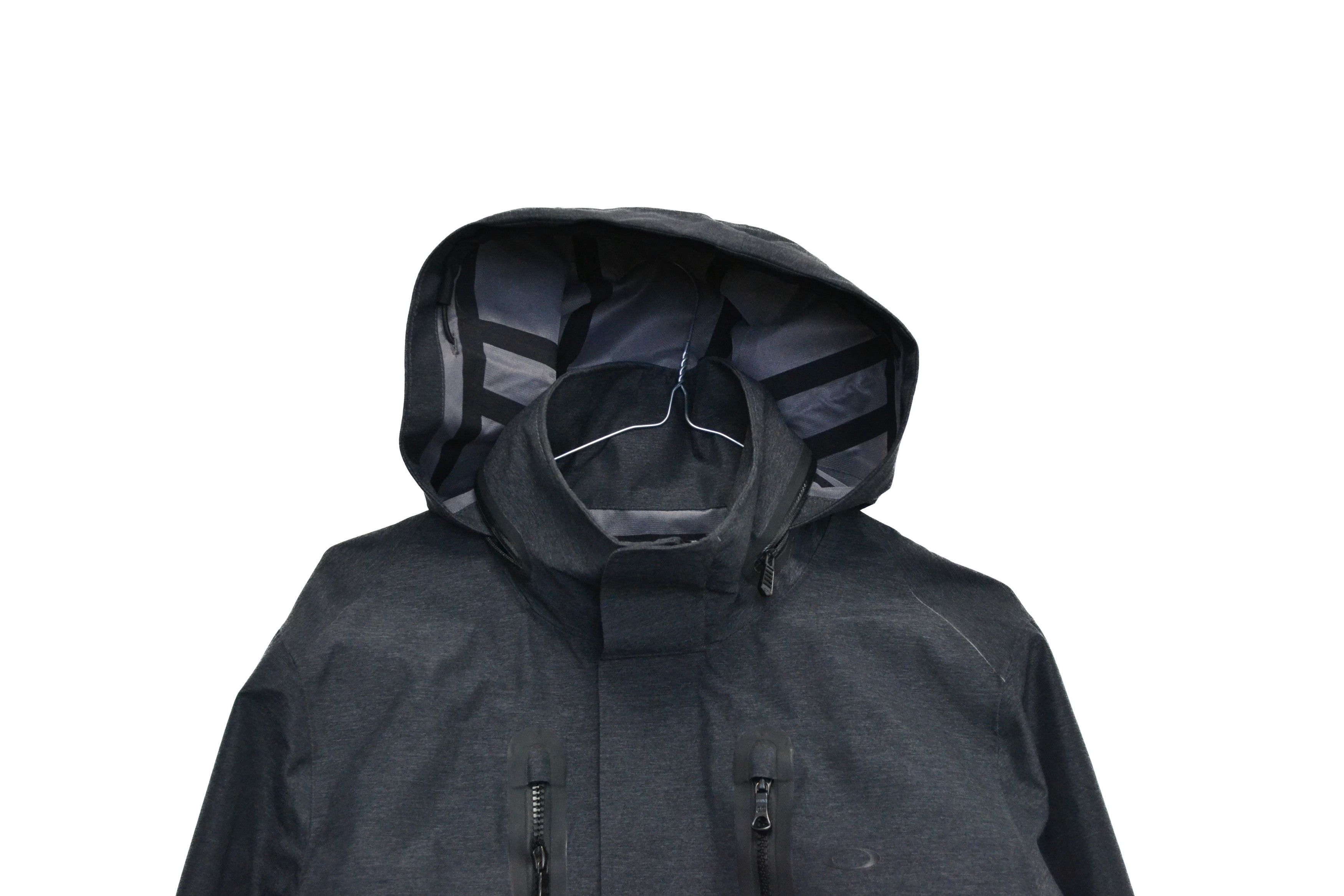 Oakley Oakley Waterproof Multi-Pockets Men’s Gray Full Zip Jacket Size US S / EU 44-46 / 1 - 2 Thumbnail