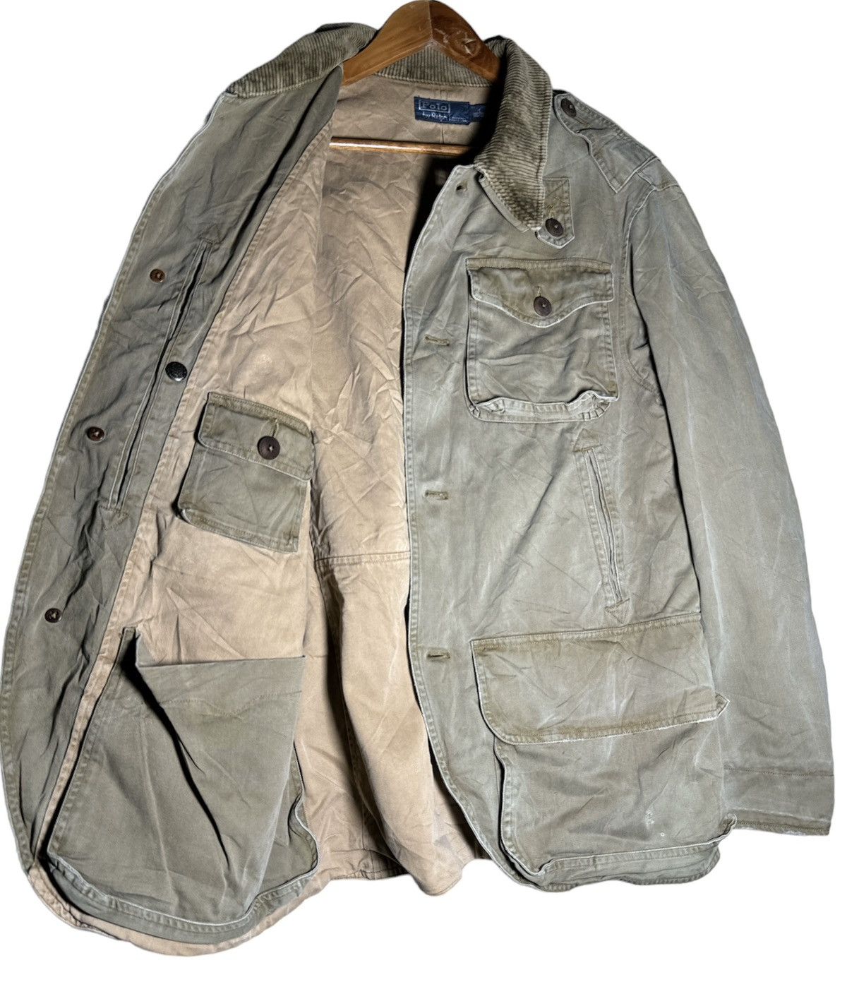 Polo Ralph Lauren × RRL Ralph Lauren Vintage Polo Ralph Lauren Hunting Jacket Size US L / EU 52-54 / 3 - 10 Thumbnail