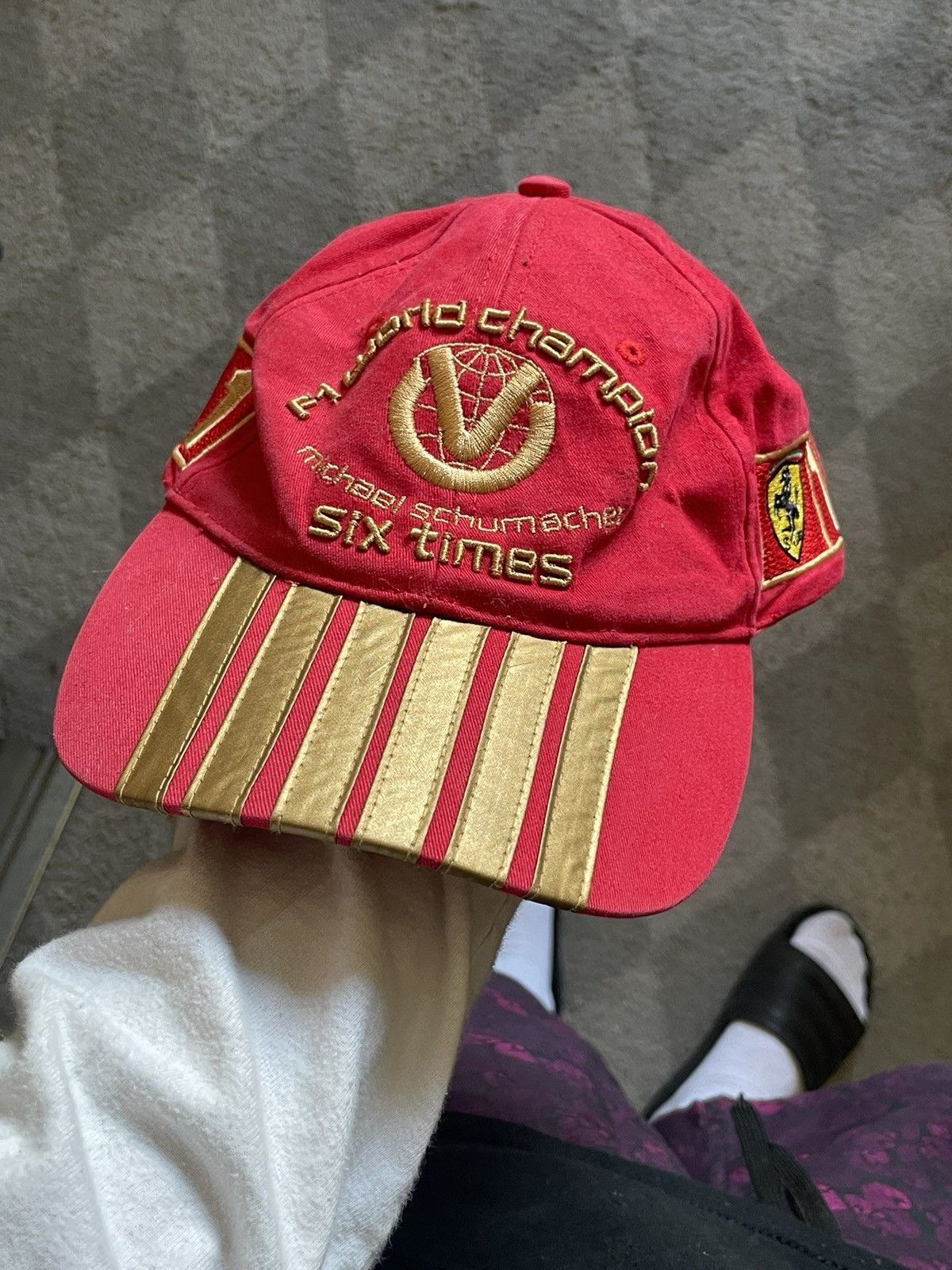 Formula 1 × Racing × Vintage Ferrari F1 Racing Cap Hat | Grailed