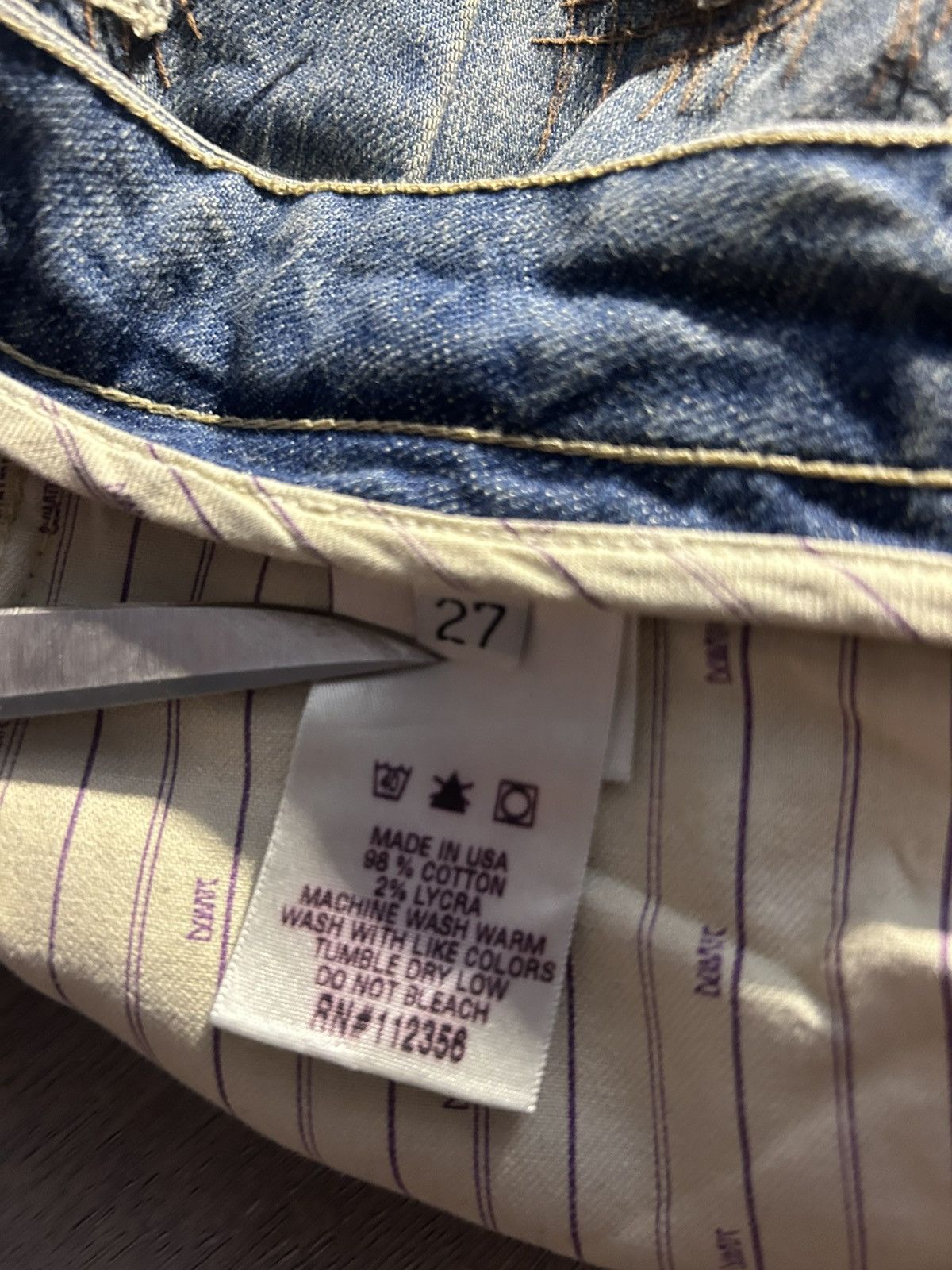 Tornado Mart Henry Duarte x archive fashion Size US 27 - 3 Thumbnail