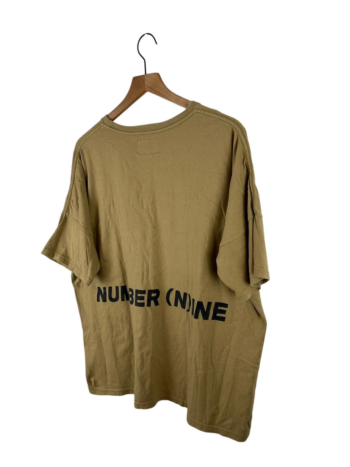 Number (N)ine Number Nine Back Print T-Shirt | Grailed