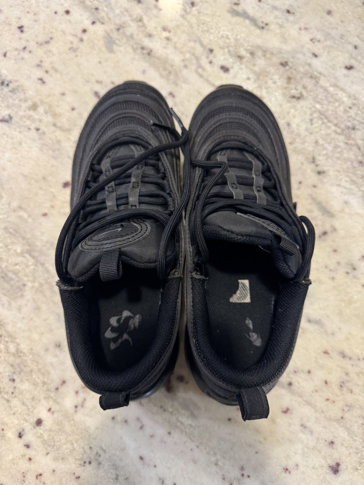 Nike Nike Air Max 97 ‘Triple Black’ Size US 6.5 / EU 39-40 - 6 Thumbnail