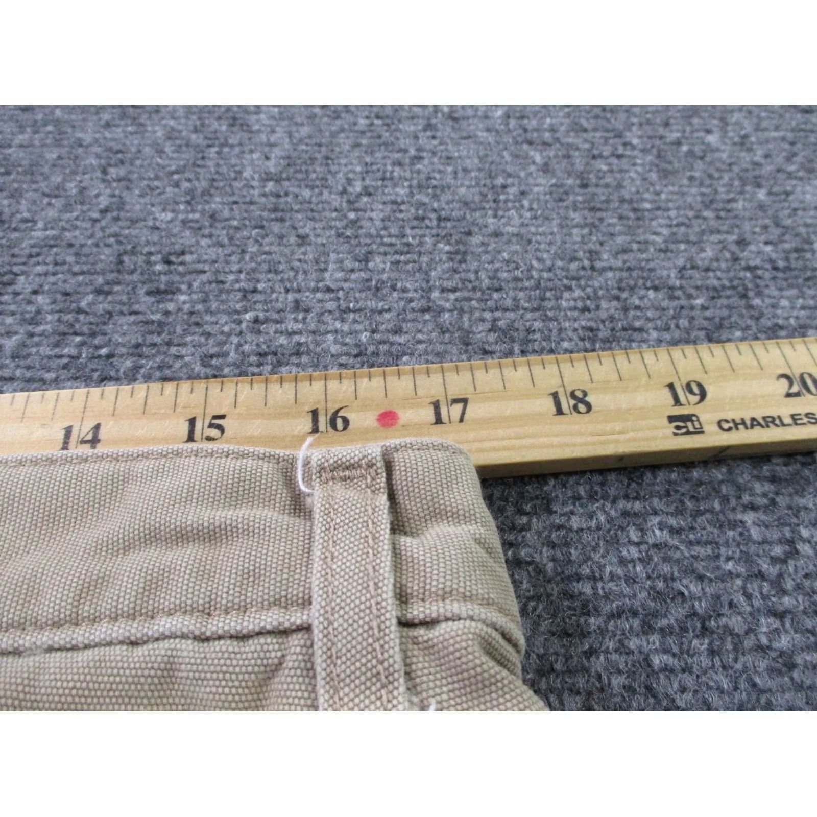 Carhartt Carhartt Pants Men 34 Beige Carpenter Loose Canvas Workwear Straight Logo FR Pants Size US 34 / EU 50 - 6 Thumbnail