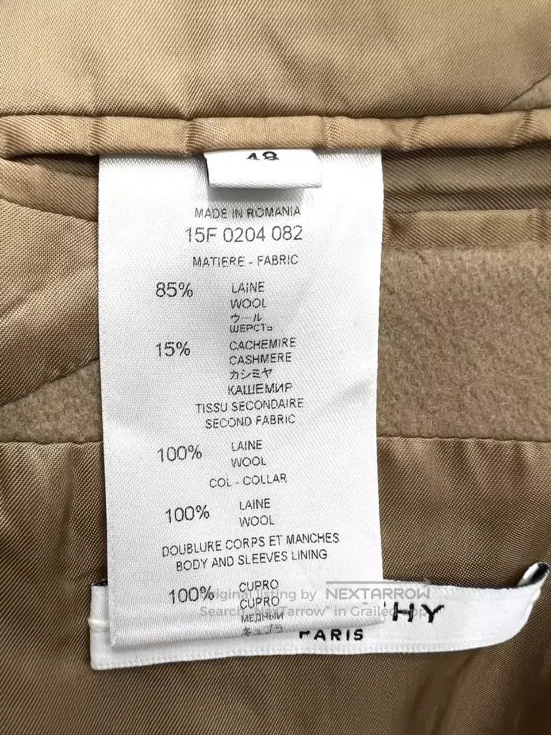 Givenchy Givenchy Contrast Color Wool Coat, Size US M / EU 48-50 / 2 - 4 Thumbnail
