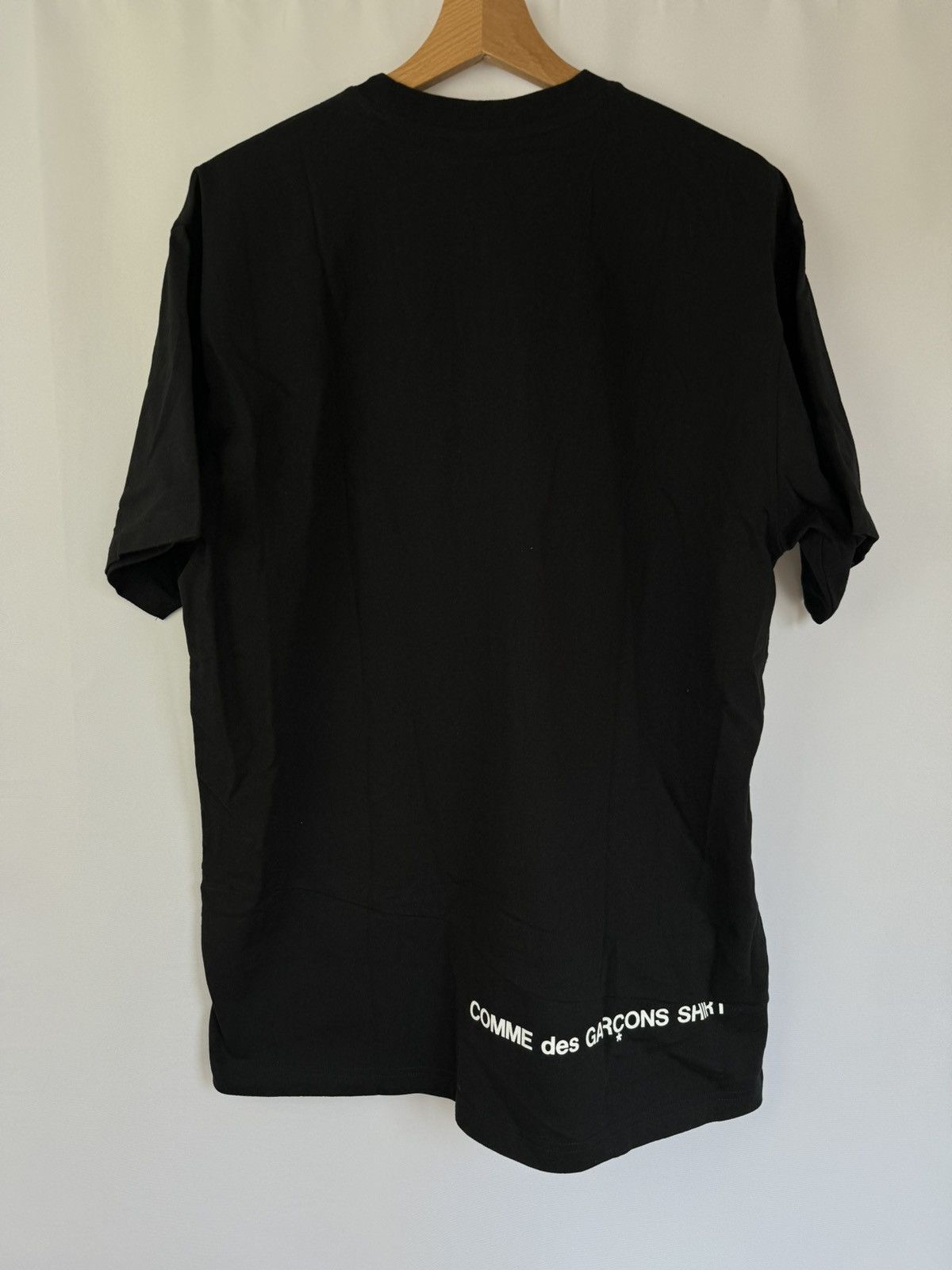 Comme des Garcons Supreme Supreme x CDG split box logo tee Grailed