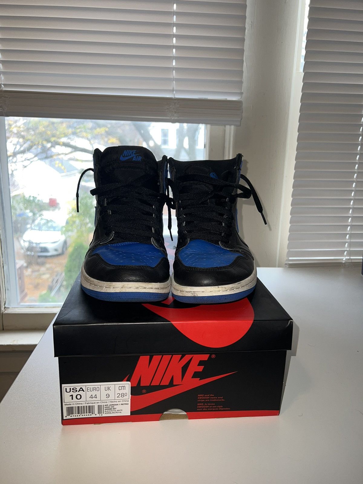 Jordan Brand Air Jordan 1 Royal Blue Size US 10 / EU 43 - 3 Thumbnail