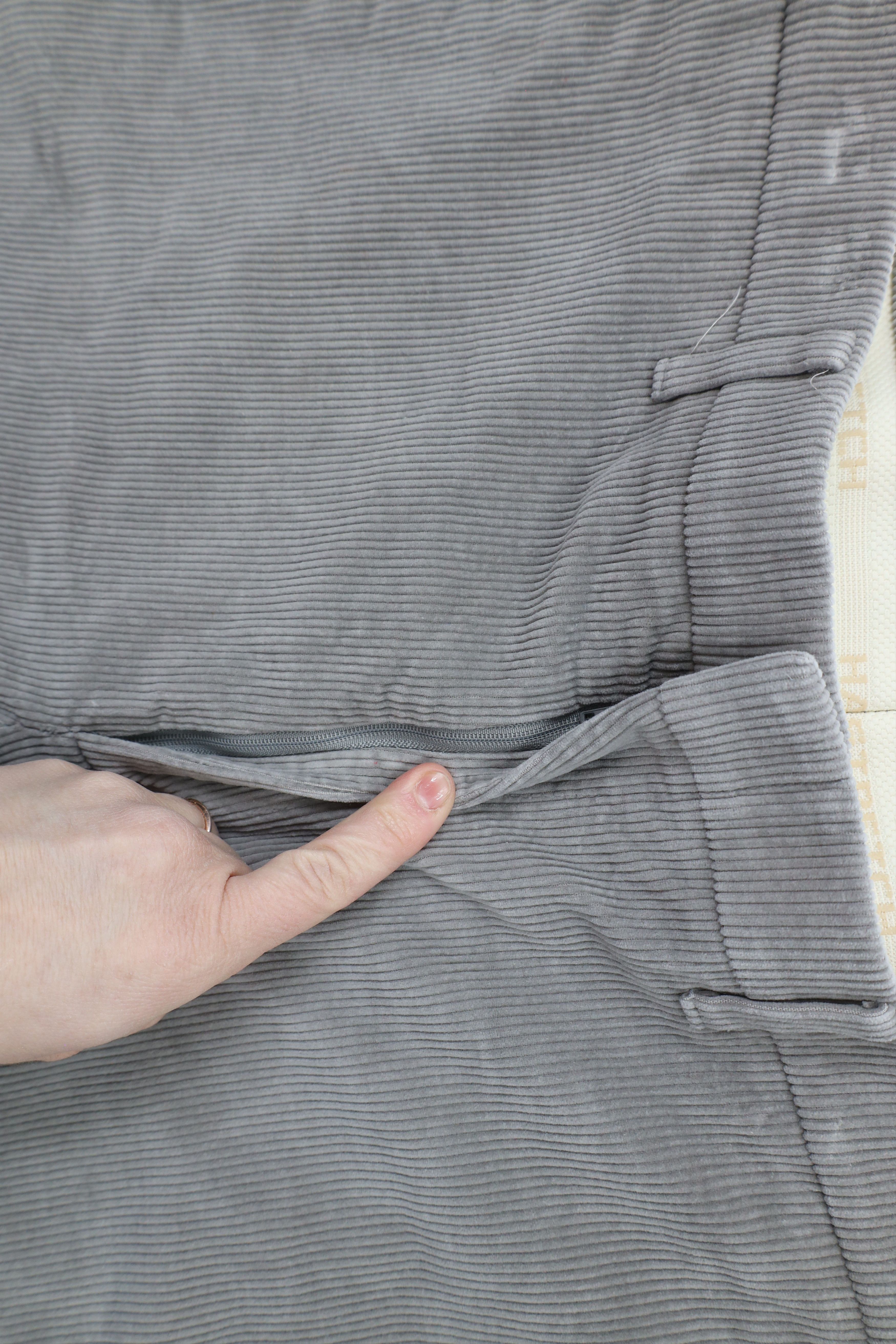 Vintage Vintage 70s Streetwear Wide Leg Corduroy Chino Pants USA Size US 32 / EU 48 - 5 Thumbnail