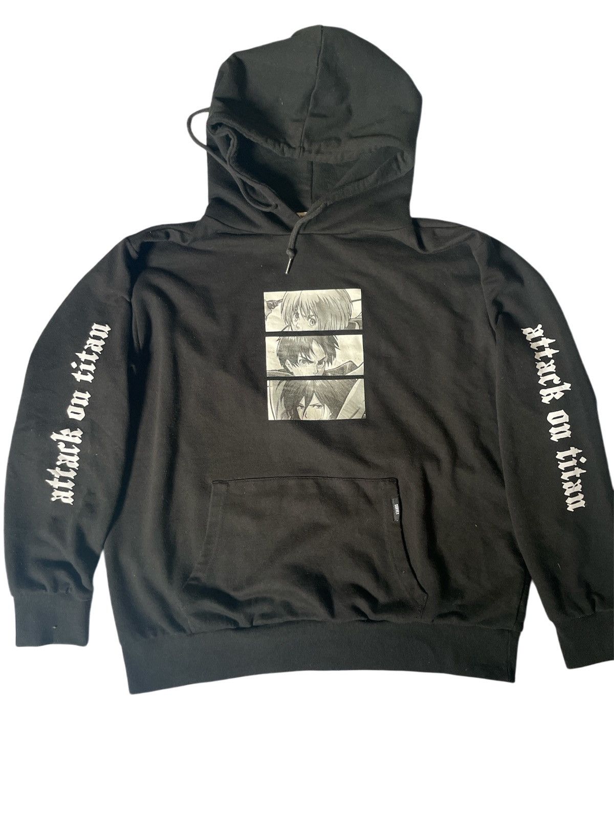 Anime Rare Attack On Titan Anime Manga Promo Sweatshirt Size US L / EU 52-54 / 3 - 1 Thumbnail