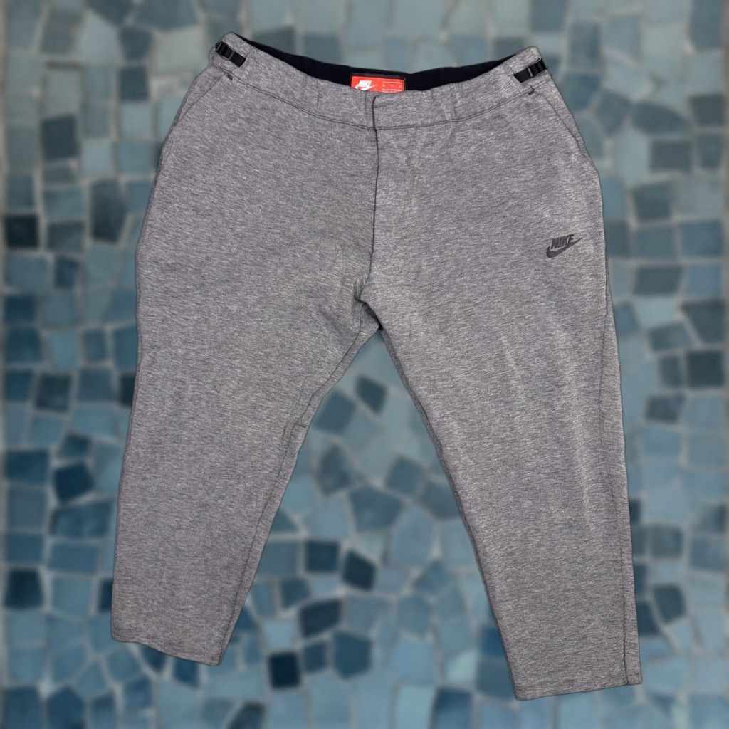 Nike Nike Tech Fleece Pants Mens 2XL Jogger Sweatpants Slim Tapered 832120 Heather Gray Size US 39 - 1 Thumbnail