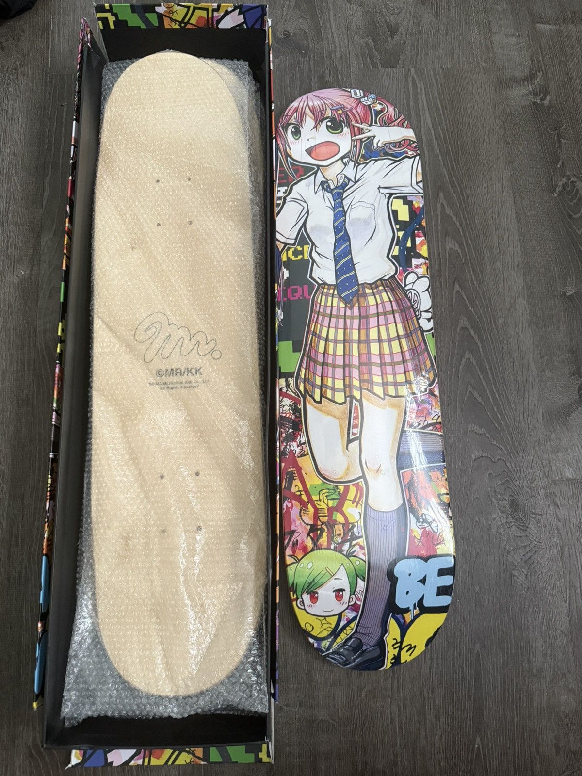 Takashi Murakami MR KaiKai College Skateboard Deck High School Story Set Of 3 Size ONE SIZE - 3 Thumbnail