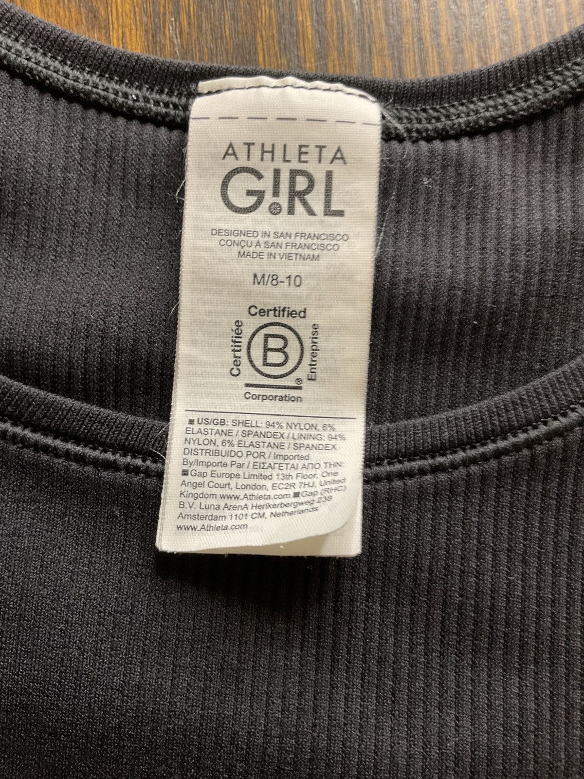 Athleta Black Athleta Girl longsleeve Size M / US 6-8 / IT 42-44 - 4 Thumbnail