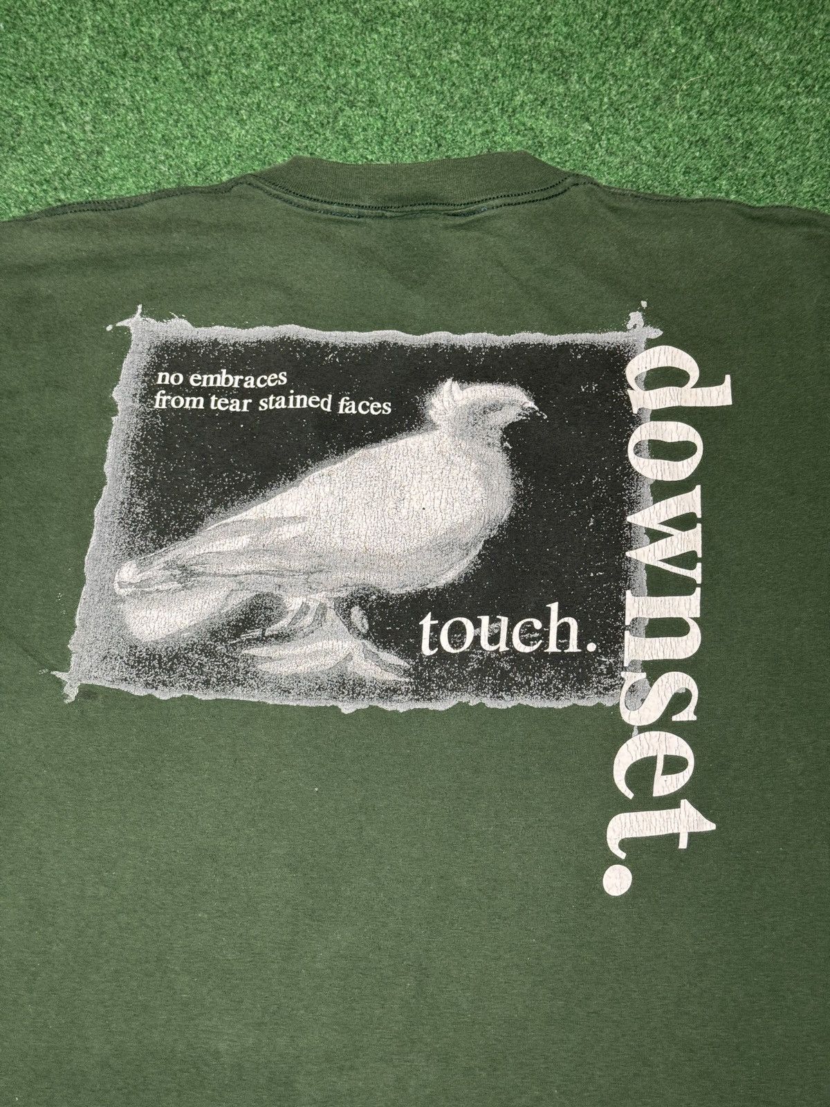 Band Tees Vintage 90s Downset Dead Language LA Hardcore XL T Shirt Size US XL / EU 56 / 4 - 4 Thumbnail