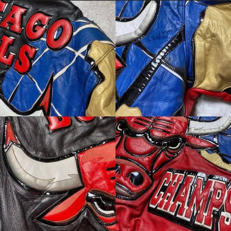 JH Design Jeff Hamilton jh Design NBA BULLS Jacket jordan muhammad ali Size US XL / EU 56 / 4 - 3 Thumbnail