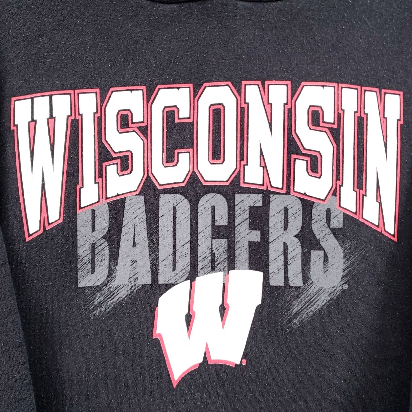 Jansport Jansport Winsconsin Badgers Hoodie Sweatshirt Mens Medium M Black Football Size US M / EU 48-50 / 2 - 7 Thumbnail
