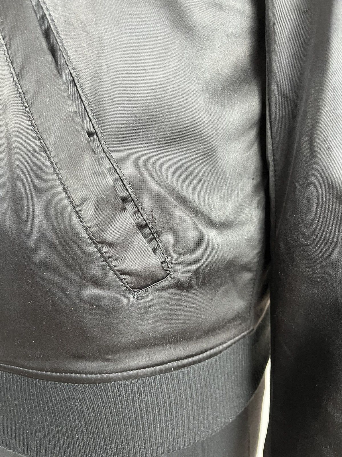 Designer × Diesel Diesel Wild Spirit Embroidered Satin Bomber Jacket Black S Size US S / EU 44-46 / 1 - 7 Thumbnail