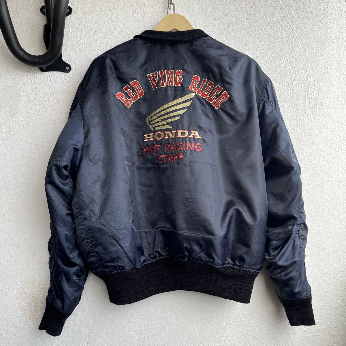 Honda × Japanese Brand × Vintage Vintage HONDA RACING RIDER JACKET