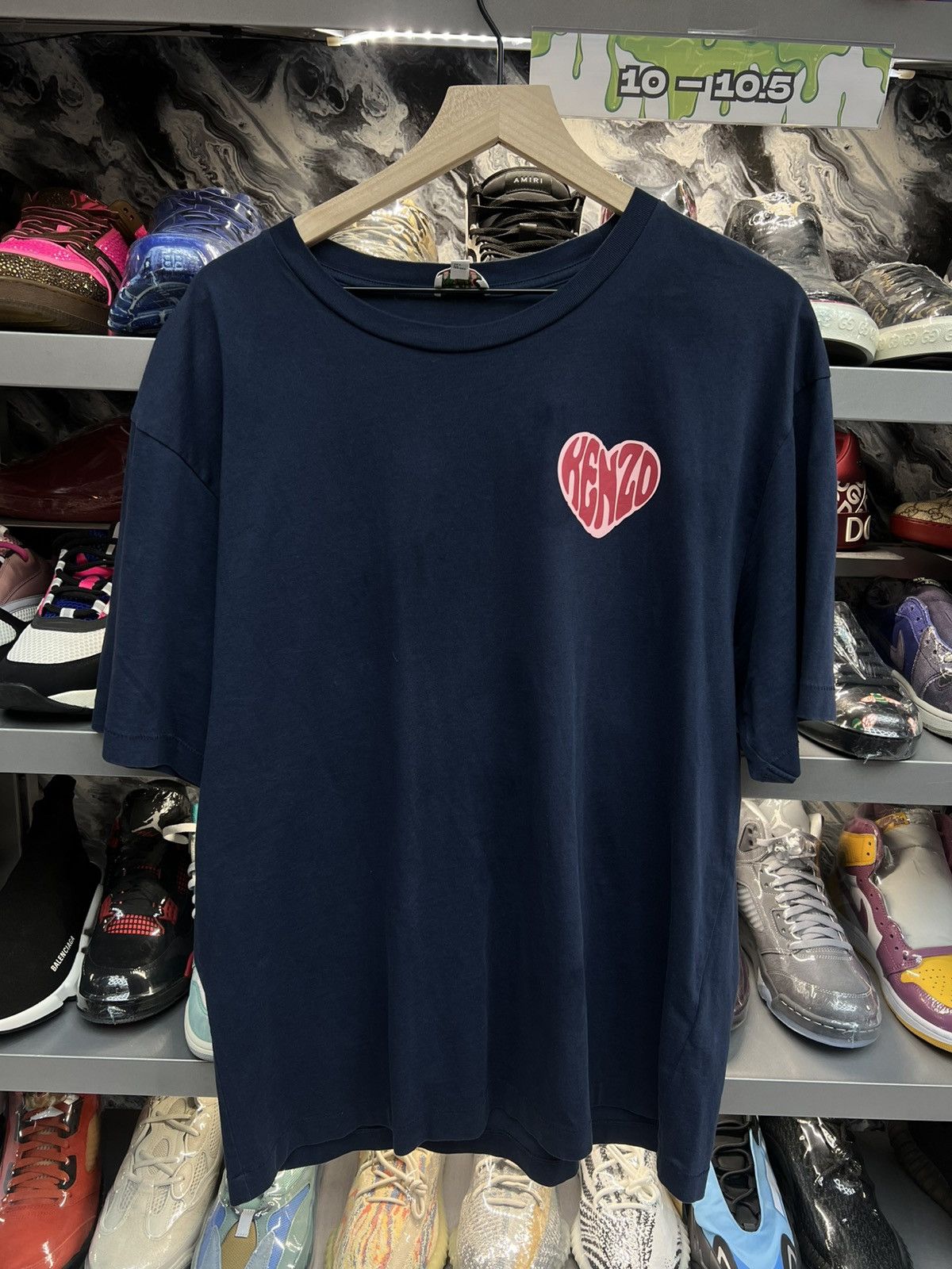 Kenzo Kenzo Hearts Tee Shirt Size US L / EU 52-54 / 3 - 1 Thumbnail
