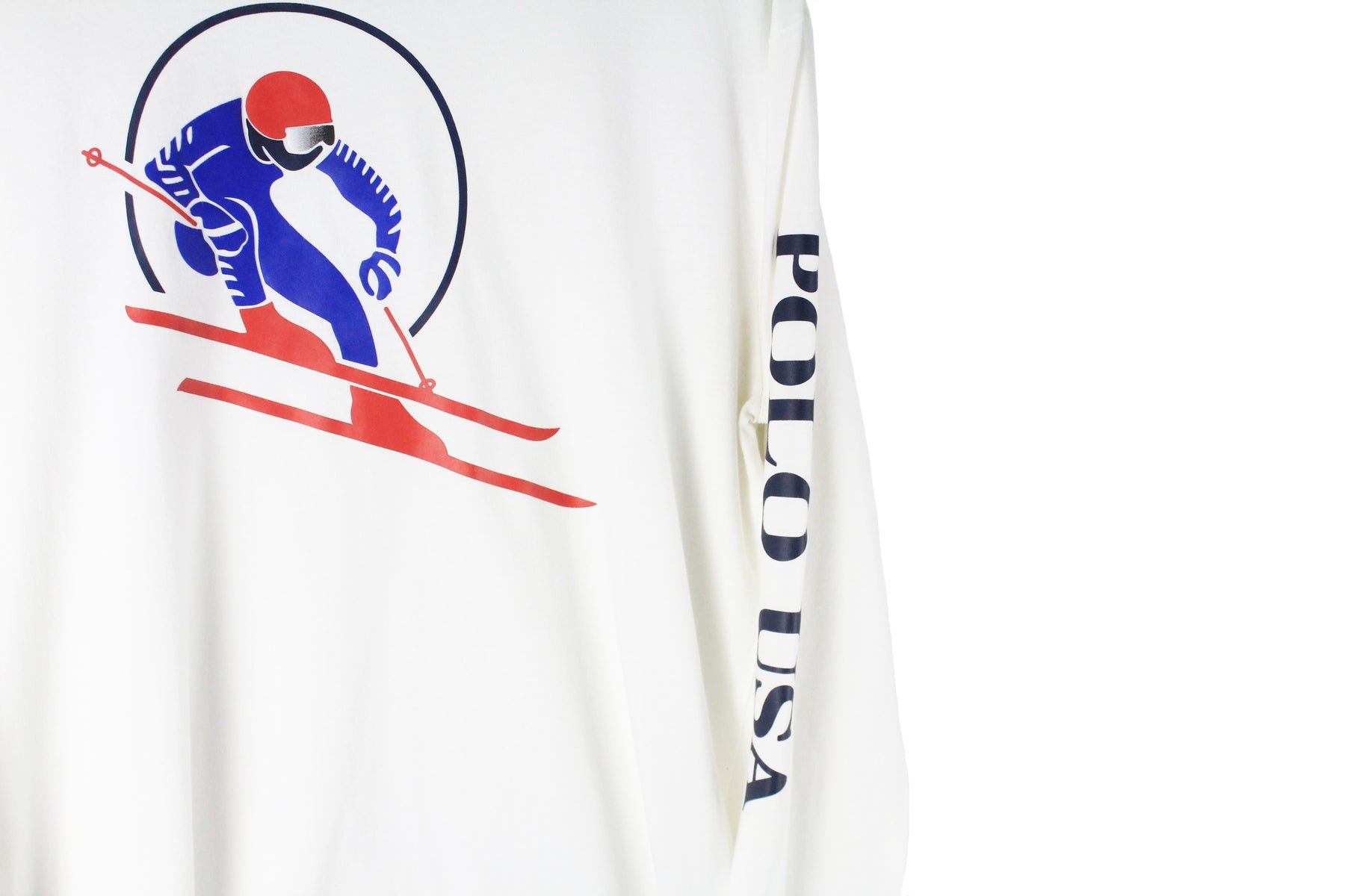 Polo Ralph Lauren × Vintage Polo USA by Ralph Lauren Sweatshirt Medium Size US M / EU 48-50 / 2 - 3 Thumbnail