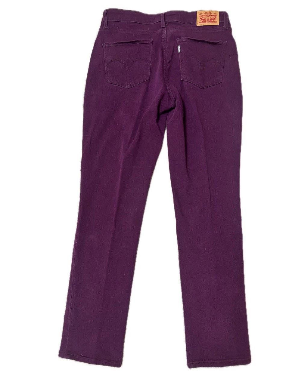 Levi's Levi’s 811 Skinny Jeans Women W29 L30 Plum Purple Size 29" - 1 Thumbnail