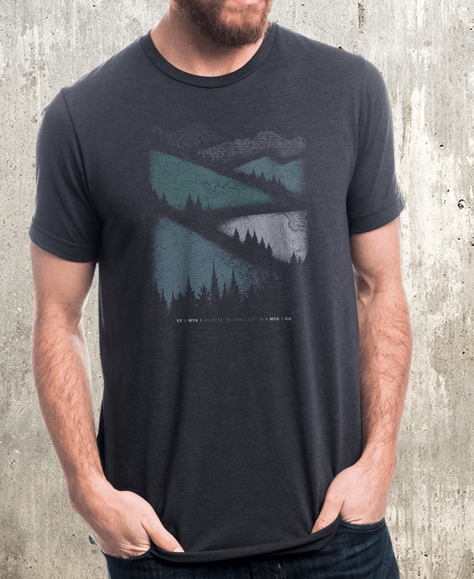 Designer × Vintage Men's Mountain Roads T-Shirt Size US M / EU 48-50 / 2 - 1 Thumbnail
