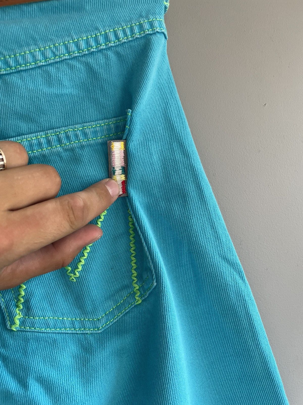 Mira Mikati Mira Mikati y2k Cotton Leans pants size eu36 Size 36" / US 14 / IT 50 - 9 Thumbnail
